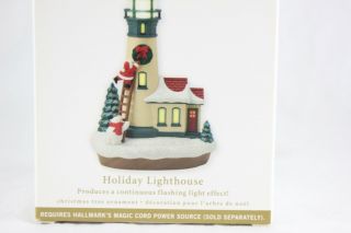 Hallmark Keepsake 2012 Holiday Lighthouse 1st In Series Collectable Ornament 3