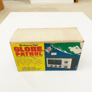 Science Fair Globe Patrol 4 - Band Shortwave Receiver Kit,  “UNBUILT” w/Orig Box 2