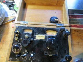 Vintage Lab Leeds & Northrup 1061971 Potentiometer W/ Wooden Box Lab Tester