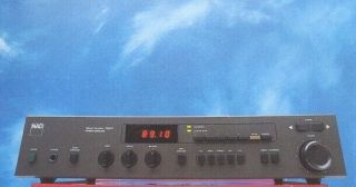 Nad Electronics Am/fm Stereo Receiver 7220pe Vintage Thd,  03