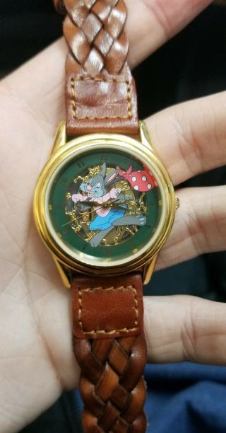 Commemorative Watch Collectors Club Series Iv Disney " Song Of The South " Watch