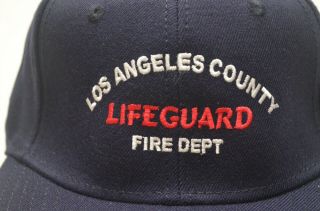 Los Angeles County Fire Department Lifeguard Hat Small/medium