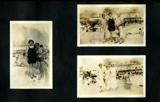 Vintage Photos 5/ Flapper Girls Bathing Beauties Steeplechase Park Atlantic City