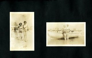 Vintage Photos 5/ FLAPPER GIRLS BATHING BEAUTIES STEEPLECHASE PARK ATLANTIC CITY 2