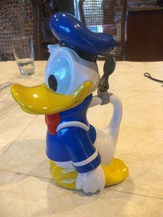 Donald Duck First In Series Disney Ceramarte Stein Mug
