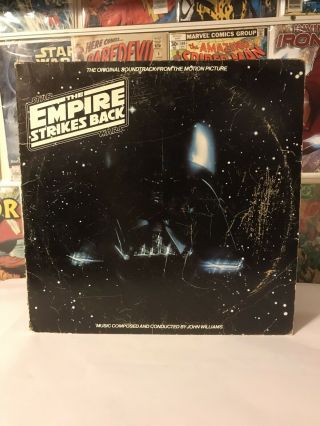 1980 Star Wars The Empire Strikes Back Double Lp,  Mecco Star Wars Christmas Lp