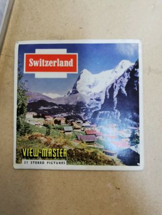 Viewmaster 3 Reel Set - Switzerland (c160e) Nations Of The World