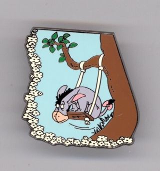 Uk Disney Store Winnie The Pooh Friend Eeyore On A Swing Pin