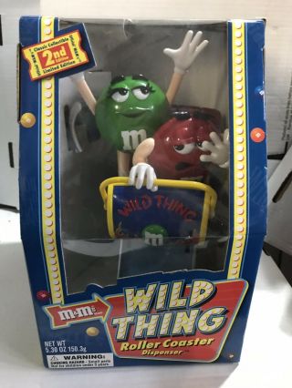 M&m Wild Thing Roller Coaster Candy Dispenser 2nd Edition