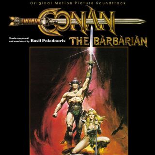 Conan The Barbarian - Motion Picture Movie Soundtrack Lp - Vinyl Album Record