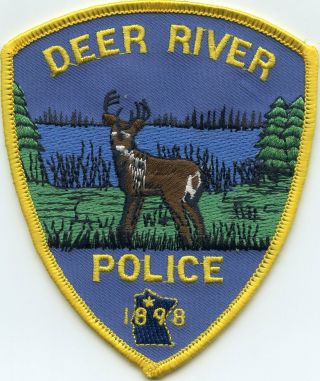 Deer River Minnesota Mn Police Patch