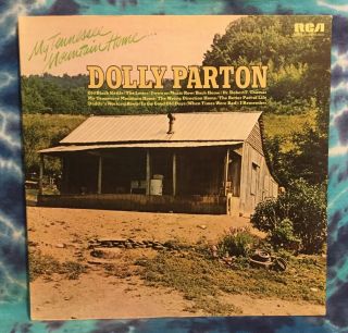Dolly Parton Lp My Tennessee Mountain Home Rca (1973)