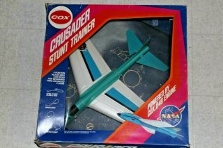 Vintage Cox Nasa Crusader Stunt Trainer Airplane