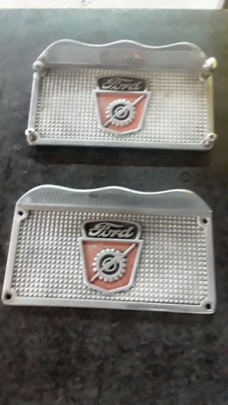 Vintage Ford Running Board Step Plate Lightning