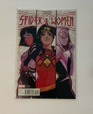 Spider - Women Alpha 1 Stacey Lee Variant Cover Spider - Woman Silk Spider - Gwen