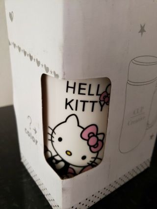 Hello Kitty Cute Ceramic Coffee Mug c/w Top,  Spoon & Coaster 500ML 3