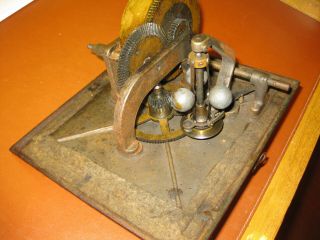 Victor R Phonograph Motor and Bedplate or Restoration 2