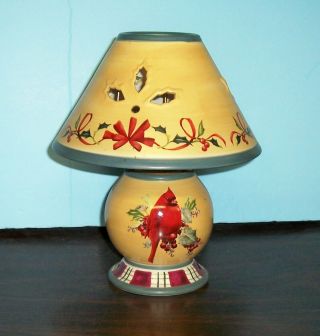 Lenox Winter Greetings Everyday Candle Lamp 10 " U S
