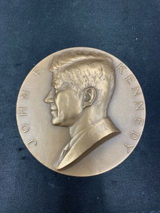 Us John F.  Kennedy Presidential Series Medal List 135 Bronze 3 "