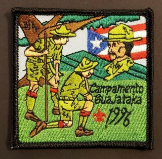 Vintage Bsa / Boy Scout Patch / Camp Guajataka / Puerto Rico 1996