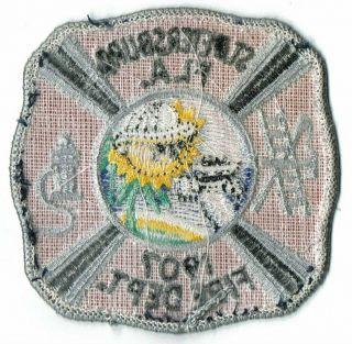St.  Petersburg Fla FL Florida Fire Dept 1907 Patch - Pre - owned in Bag 2