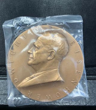 Us Dwight D.  Eisenhower Presidential Series Medal List 133 Bronze 3 "