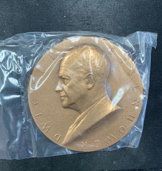 Us Dwight D.  Eisenhower Presidential Series Medal List 134 Bronze 3 "