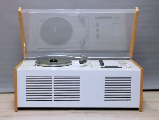 Full Restored Braun Sk55 Phonosuper Tube Radio Record Player D.  Rams Mid Bauhaus