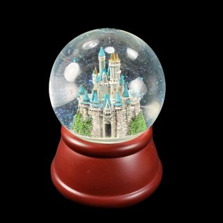 Disney Cinderella Castle Music Snow Globe Dream Is A Wish Your Heart Makes Video