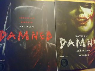 Batman Damned 1,  2,  3.  All First Print.