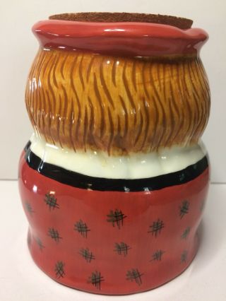 Susan Paley Bella Casa by Ganz Wilma Ceramic Jar w/ Cork Lid 3
