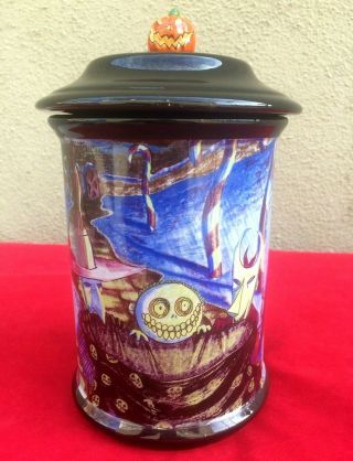 Nightmare Before Christmas Ceramic Cookie Jar Lock Shock Barrel Neca Tim Burton