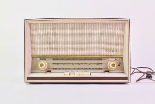 Vintage Saba 90 / 11k Tube Radio Germany 1958 - 59 Am / Fm / Sw For Repair