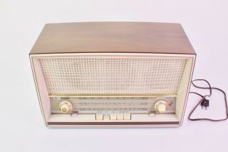 Vintage Saba 90 / 11K Tube Radio Germany 1958 - 59 AM / FM / SW For Repair 2