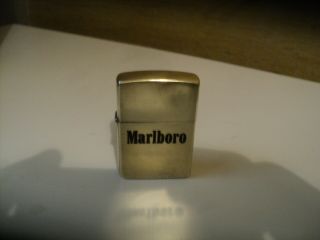Vintage Marlboro Brass Zippo Lighter