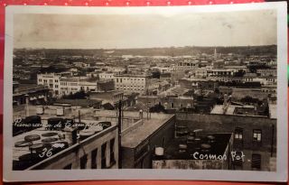 Tampico,  Mexico Photo Post Card 1932,  City View,  Tamaulipas,  Mexico