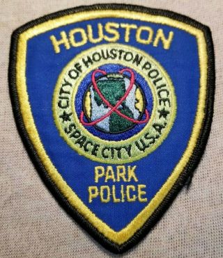Tx Houston Texas Park Police Patch