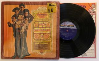 Diana Ross Presents The Jackson 5 - 1969 Us 1st Press Motown (ex) In Shrink