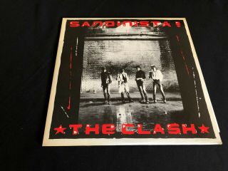 The Clash " Sandinista " Vinyl Record/lp From 1980