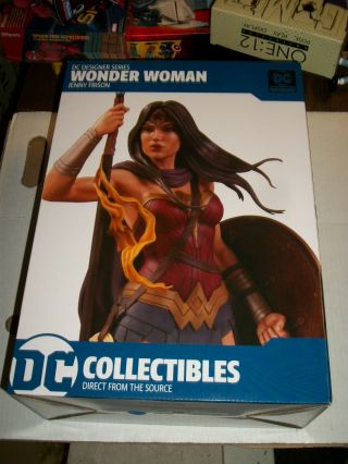 Dc Designer Series Wonder Woman By Jenny Frison Statue 1312/5000