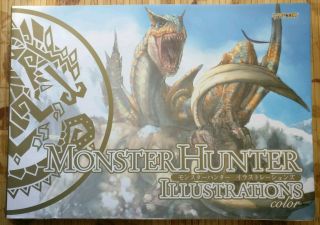 Monster Hunter Illustrations - Capcom Art Book - See Photos - Great