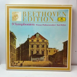 Beethoven Bohm ‎9 Symphonien Deutsche Grammophon 8x Lp Box Set Vinyl Lp Record
