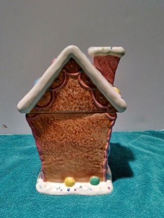 Sweets&Treats Gingerbread House Cookie Jar/Pre - Owned 2