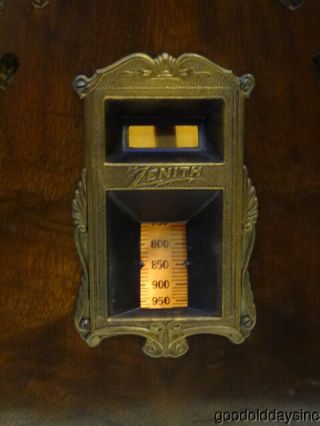 1933 Zenith Radio w Shadographic Tuning - Electronically Restored - Great 2