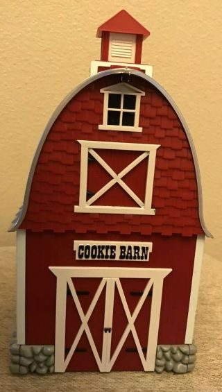 The Red Barn Cookie Jar Plays Green Acres Theme Song