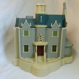 Retired Disney Haunted Mansion Monorail Light Up Sound Playset House Wdw