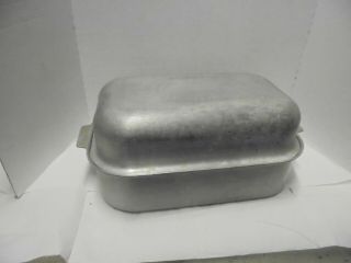 Kitchen Craft Aluminum Roasting Pan With Lid Heavier Gauge