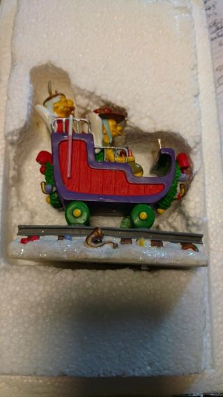 Simpsons Christmas Express Geriatric Express Train