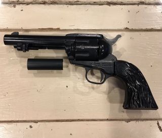 Vintage Crosman Single Action 6 Co2.  22 Pellet Revolver