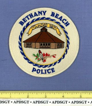 Bethany Beach Delaware Fe Sheriff Police Patch Fe City Hall Police Station